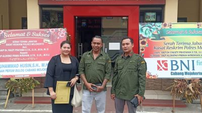 POLRES MOJOKERTO GOES VIRAL! Ketua DPD Jatim Pembasmi Kasih Jempol: Pelayanan Satreskrim Gak Kaleng-Kaleng!