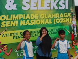 Gelar Lomba Atletik Kids di Lapangan Wirolegi